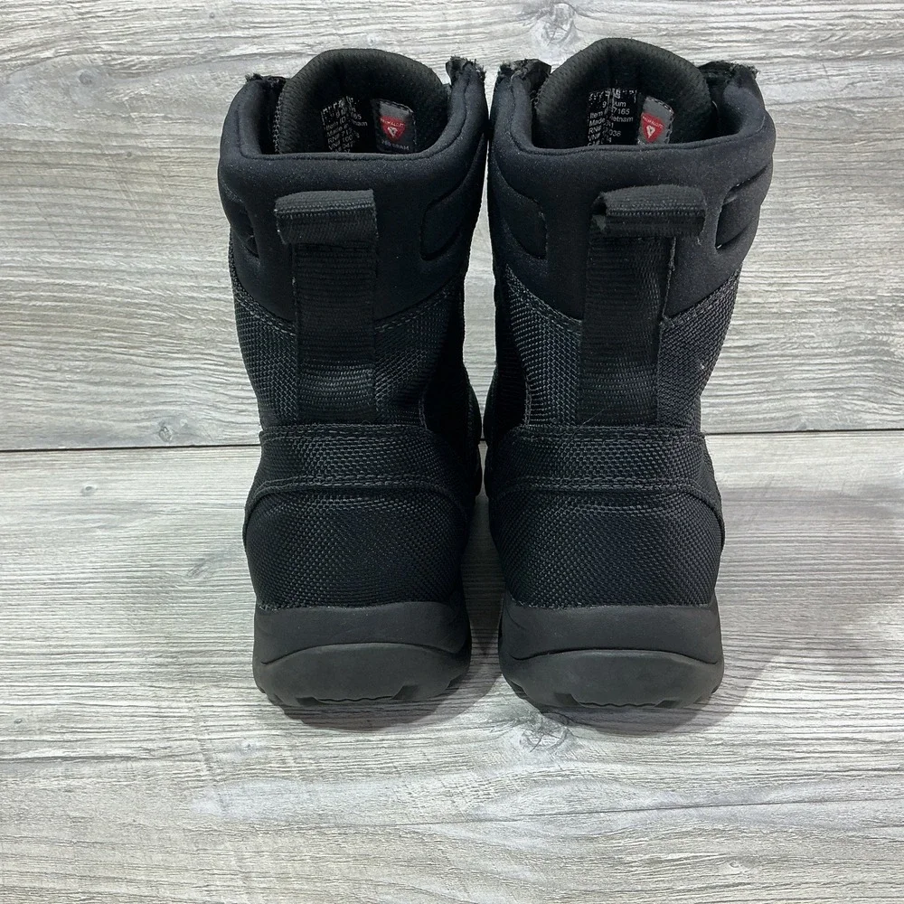 LL Bean Storm Chaser Boots Mens 9 M Black TEK 2.5 Waterproof Primaloft 507165